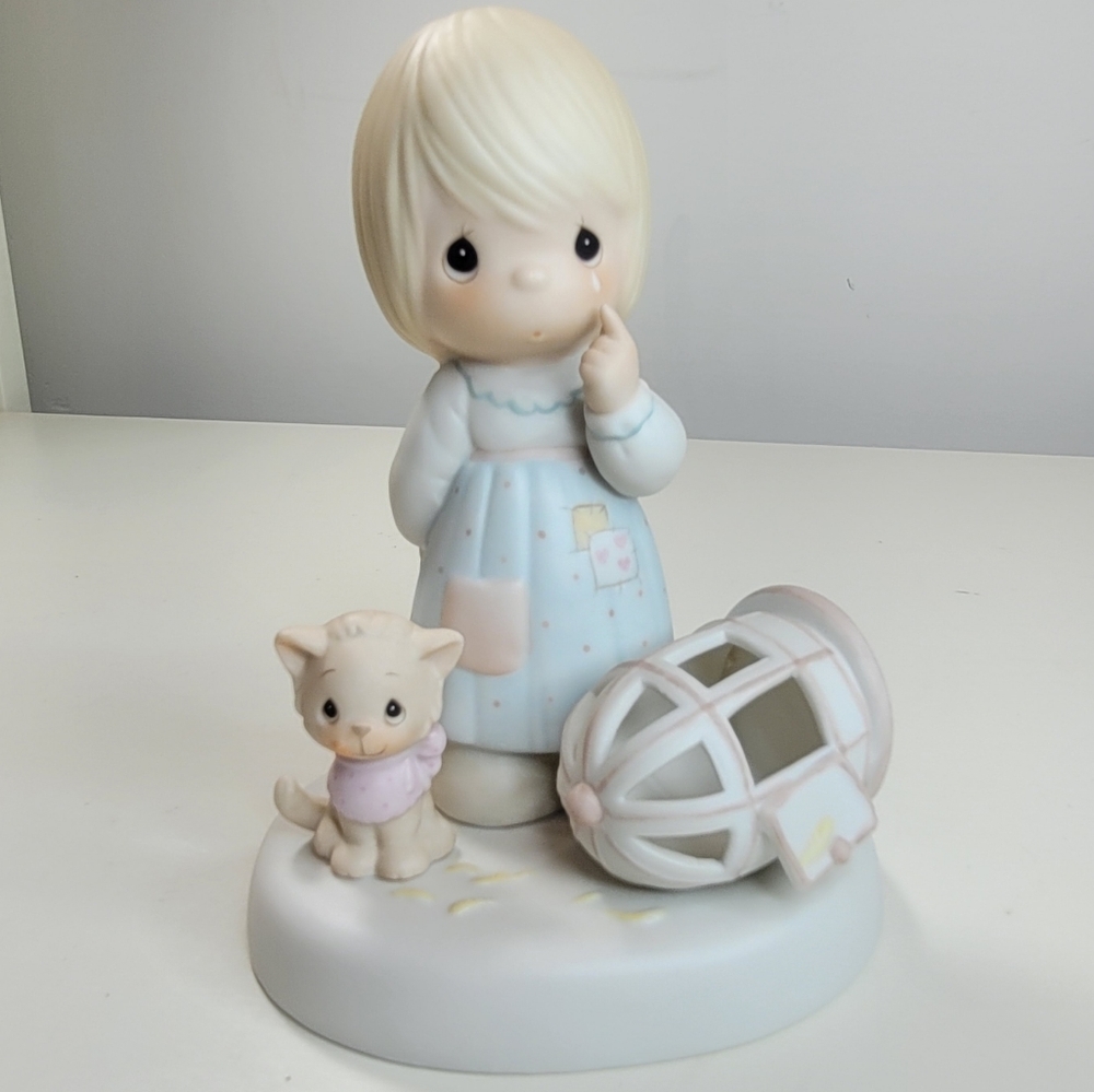 The Lord Giveth, And The Lord Taketh Away Precious Moment Figurine NEW in BOX